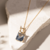 COLAR CRISTAL LONDON BLUE na internet