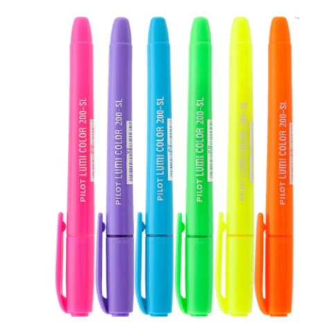 MARCA TEXTO LUMI COLOR 200 -SL SORTIDO UNID - PILOT