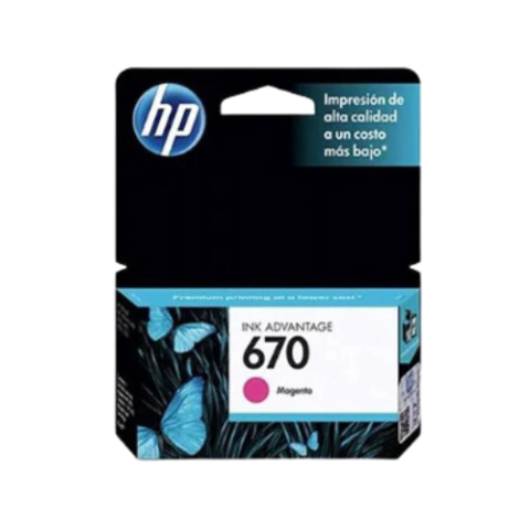 CARTUCHO DE TINTA ORIGINAL HP670 COLORIDO - comprar online