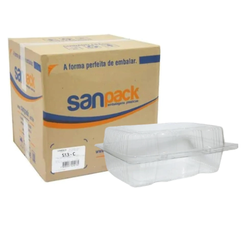 BANDEJA ACRILICA S13- C P/ 750ML FD 100 UND - SANPACK
