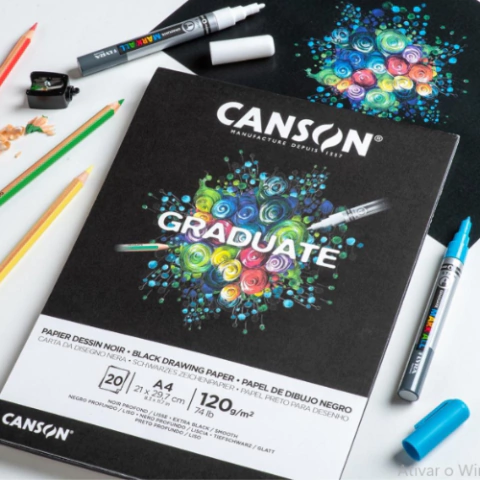 BLOCO LINHA GRADUATE A4 - CANSON na internet