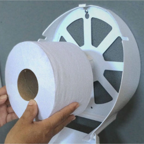 ROLAO DE PAPEL HIGIENICO LUXO 300MTx10CM PCT C/ 8UN - MAXPEL na internet