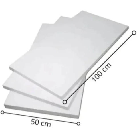 ISOPOR EM PLACA 100x50 CM DIVERSOS ESPESSURAS - PLACTERM na internet