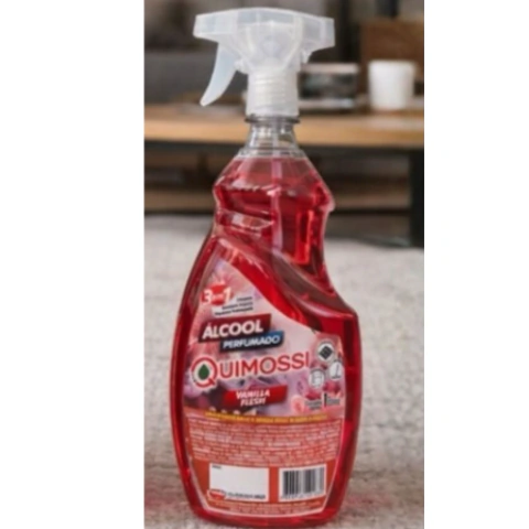 ALCOOL PERFUMADO FLESH 1 LITRO C/ BORRIFADOR - QUIMOSSI - comprar online