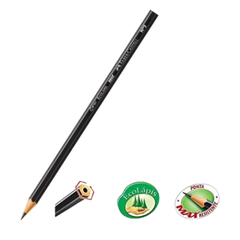 ECOLAPIS 1205 MAX N° 02 SEXTAVADO - FABER-CASTELL - comprar online