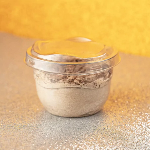 EMBALAGEM PLASTICA MOUSSE BAIXA 110ML CRISTAL PCT C/10 CJ e 25 - GALVANOTEK - comprar online