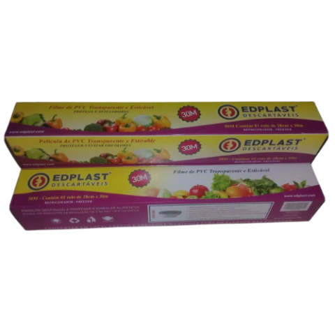 FILME PVC DE 30M E 15M - EDPLAST na internet