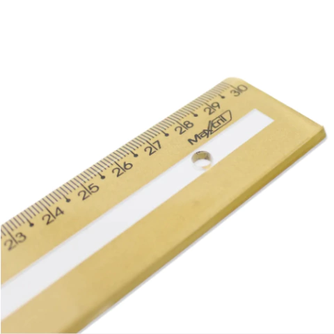 REGUA DE 30CM GUIA DE LEITURA CORES SORTIDA UN - MAXCRIL - loja online