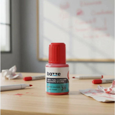 TINTA MARCADOR QUADRO BRANCO 20ML SORTIDO UNID - BAZZE - loja online