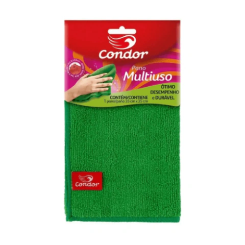 PANO P/ LIMPEZA MULTIUSO MICROFIBRA REF. 1677 - CONDOR - comprar online