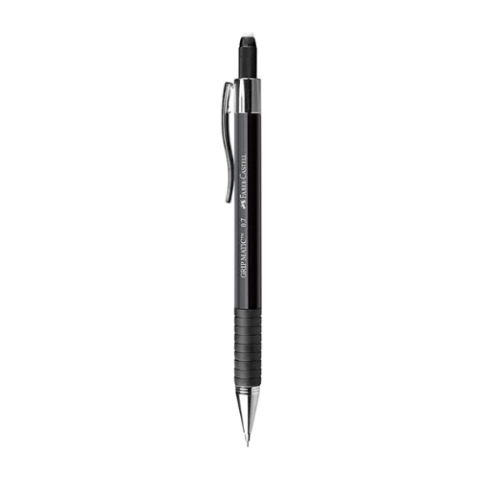 LAPISEIRA 0.5MM GRIP MATIC - FABER CASTELL - officesuprimentos