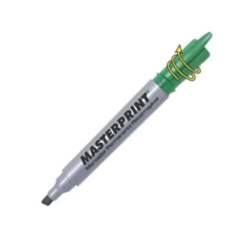 MARCADOR PERMANENTE RECARREGAVEL SORTIDO MP616 UNID - MASTERPRINT na internet