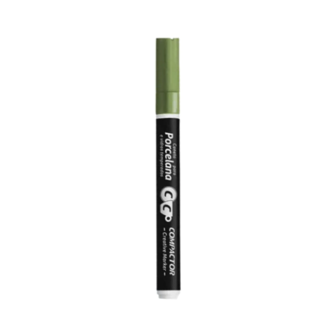 MARCADOR CREATIVE MARKER PORCELANA/VIDROS 3.0MM CORES METÁLICAS - COMPACTOR - comprar online