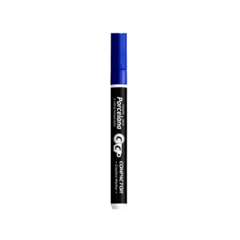 MARCADOR CREATIVE MARKER PORCELANA/VIDROS 3.0MM DIVERSOS - COMPACTOR