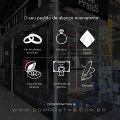 ALIANÇAS BENNY | PRATA 950 - comprar online