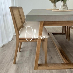Mesa Microcemento/Caballetes Alamo - comprar online