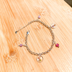 Pulseira Fada (banho prata) - comprar online