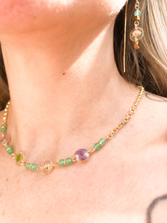 Choker Fada Verde - Louro Arte Botânica