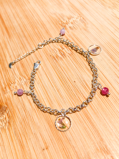 Pulseira Fada (banho prata)