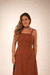 vestido lili marrom - comprar online