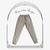 Babucha wafle beige - comprar online