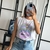 Remera boca multicolor blanca - comprar online