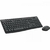 Kit Teclado e Mouse Logitech MK295 Sem Fio Preto