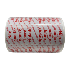 Etiqueta Lacre Delivery 500 unid. (100x35mm) - com Picote