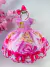 Vestido Temático Belle Fille Barbie Rosa