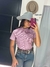 camisa laço forte manga curta feminina - comprar online