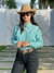 camisa manga longa xadrex feminina Texas Brasil