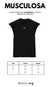 Musculosa basic chocolate - Motz