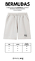 Bermuda basic blanca - Motz