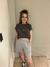 Musculosa basic gris violácea en internet