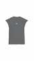 Musculosa basic gris violácea