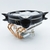 Refrigerador do processador com 4 Heatpipes, Ventilador de automotivo preto, Rad - comprar online