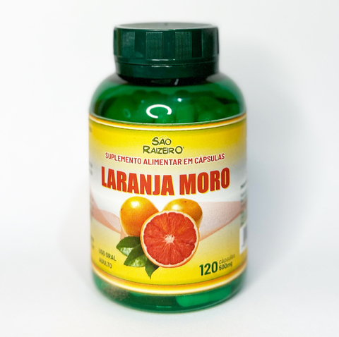 LARANJA MORO - Suplemento alimentar em cápsulas