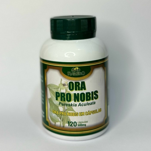 ORA PRO NOBIS - Pereskia Aculeata 120 cápsulas