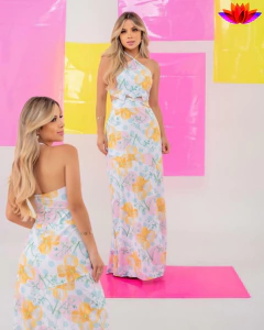 Vestido longo Karol - Loja Santa Bela