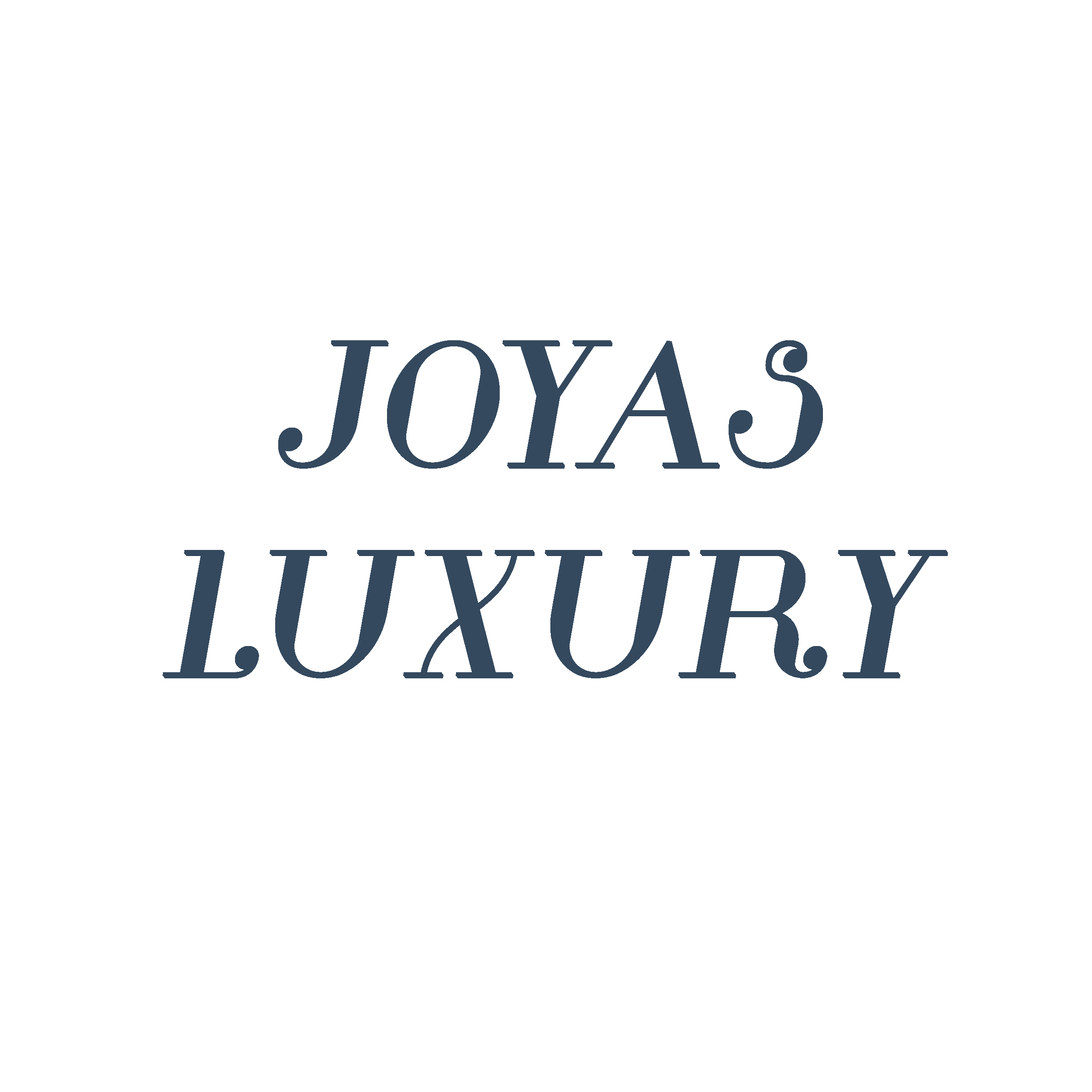 Luxury joyas