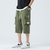 Calças masculinas casuais de verão para esportes, moda solta, roupas de trabalho - Outlet do Az