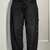 Imagem do Calça jeans reta brilhante com bolsos, calça larga e estilosa para mulheres, estilo streetwear
