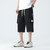 Calças masculinas casuais de verão para esportes, moda solta, roupas de trabalho - comprar online
