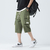 Calças masculinas casuais de verão para esportes, moda solta, roupas de trabalho - Outlet do Az