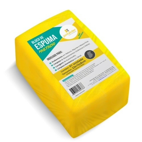 BLOCO DE ESPUMA 6X11X17 AM P' JUNTALIDER - comprar online