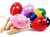 Maraca Madera Juguete Didactico Infantil Musical Instrumento - comprar online