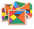 Rompecabezas Didáctico De Madera Tangram