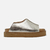 Sandalia de Cuero Shaft Platino - BORGIA Shoes