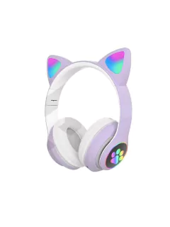 fone orelha de gatinho com Led Headphone com bluetooth 5.0 - loja online