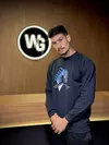 Moletom Careca Nike Sportswear Jordan Azul e